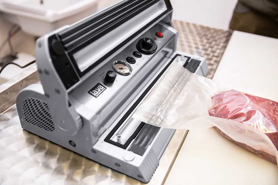 Vakuumierer der Gastronomie