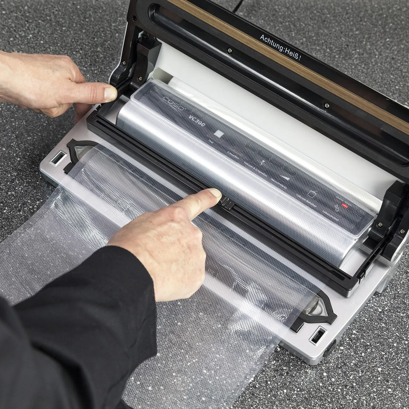 CASO VC 300 Pro Vakuumierer mit Folienbox