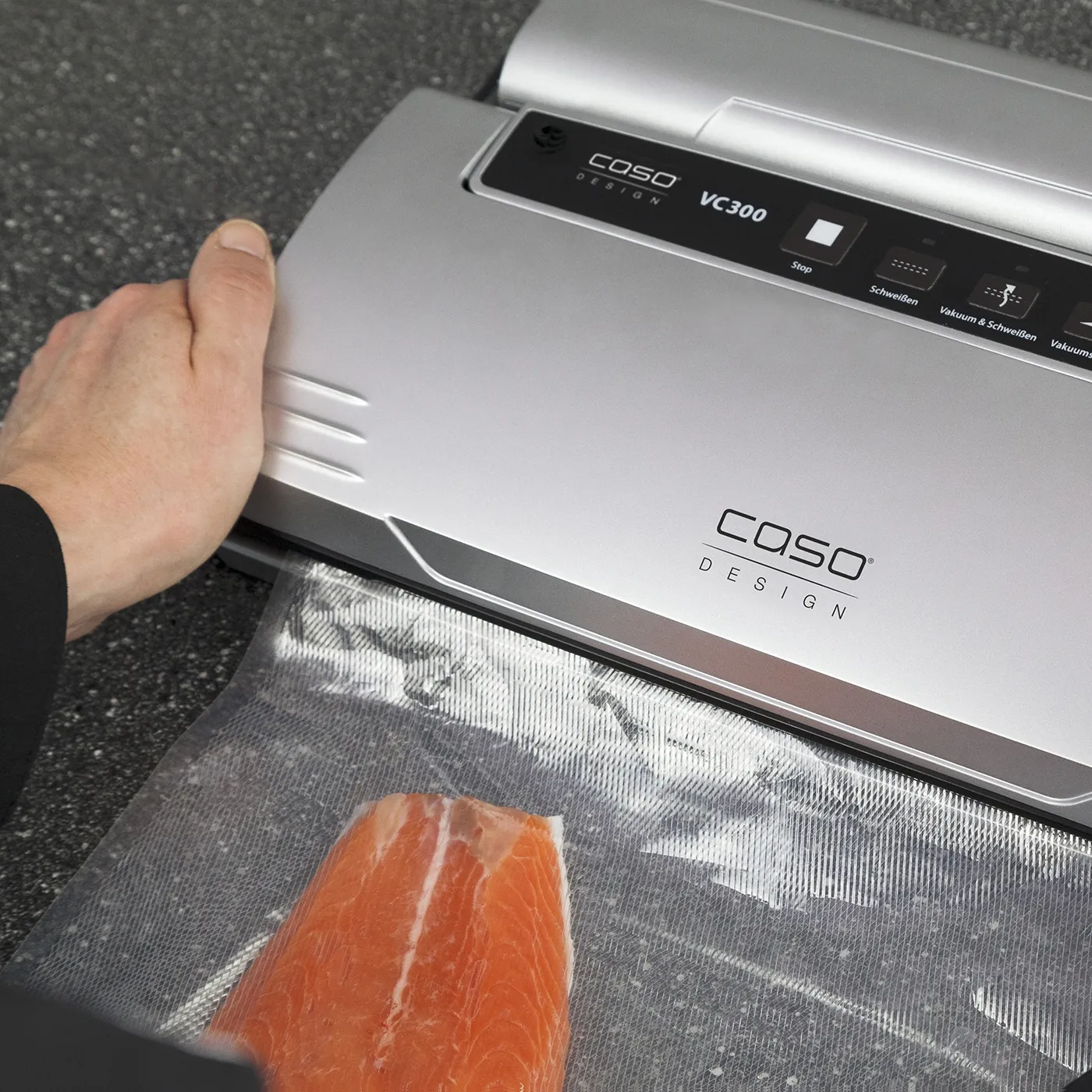 CASO VC 300 Pro Vakuumierer mit Folienbox