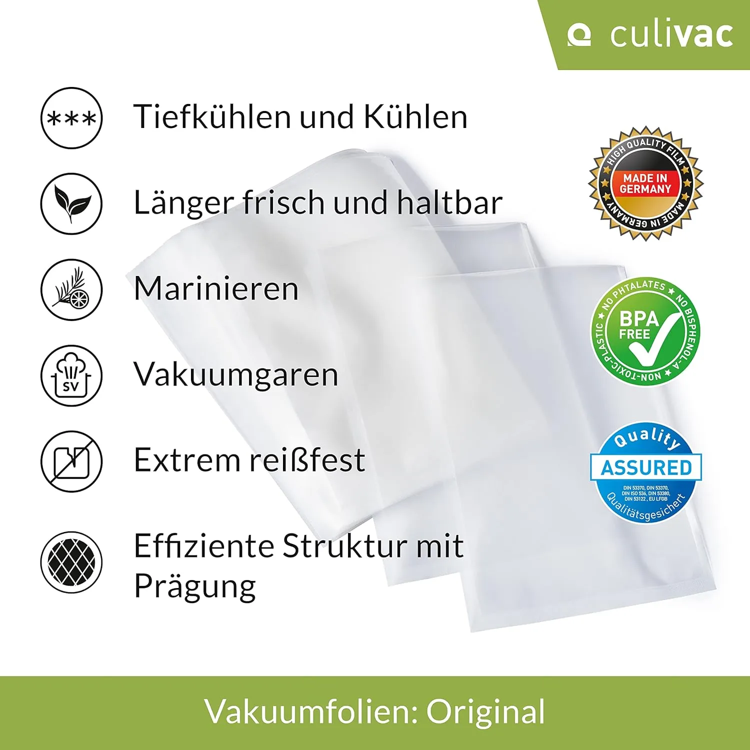 Culivac Vakuumbeutel