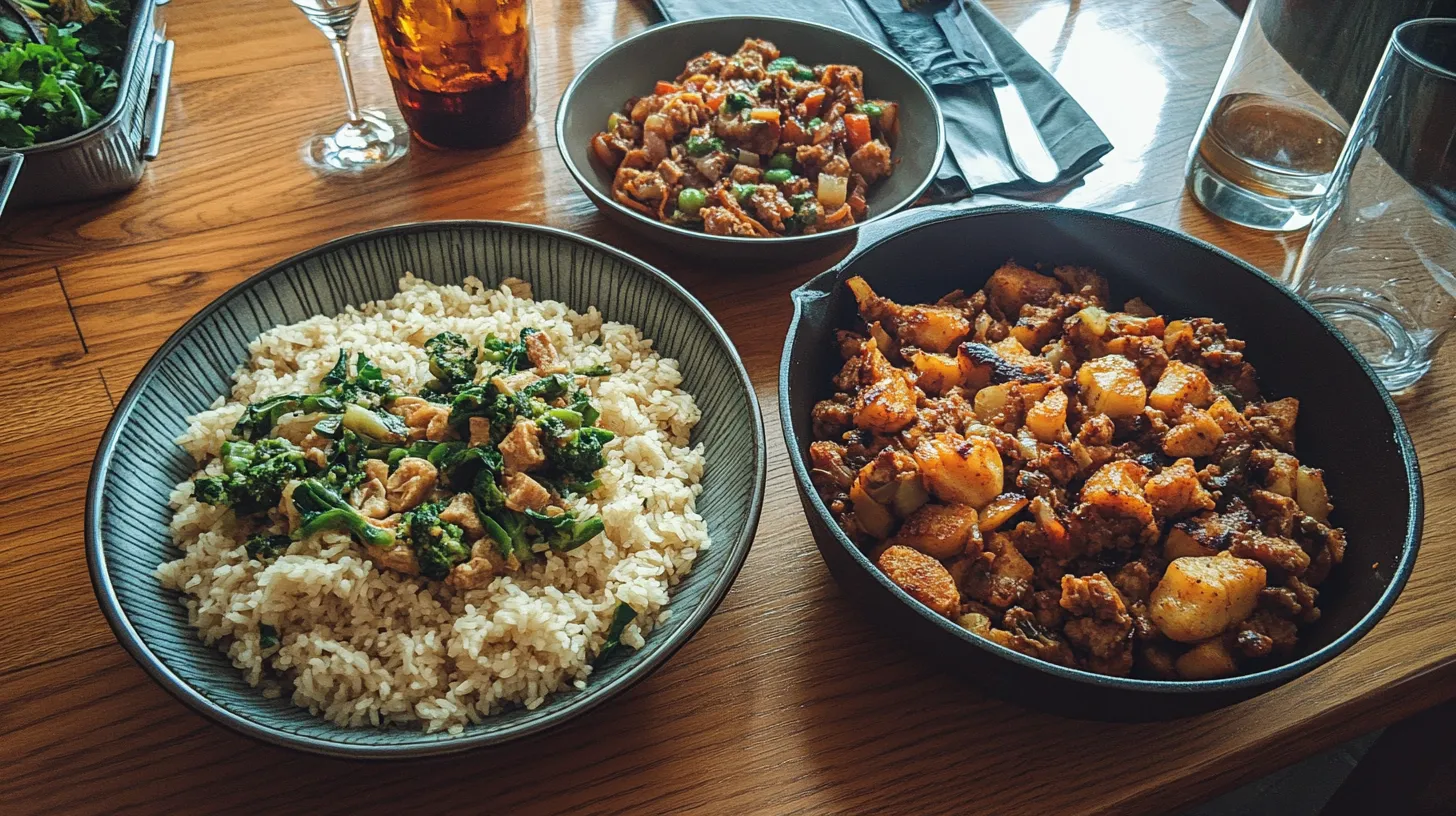Essen auf dem Tisch