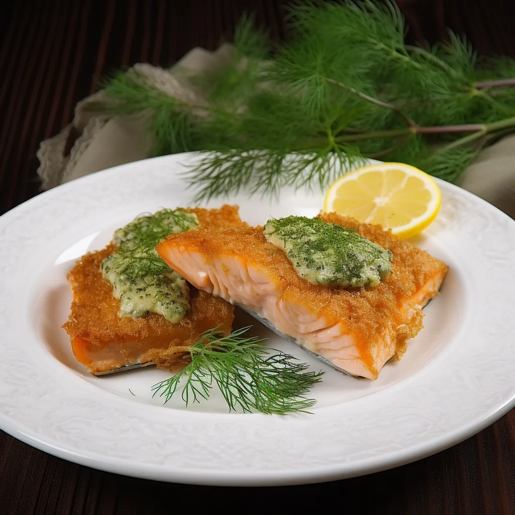 Fisch mit Dill-Limetten Butter