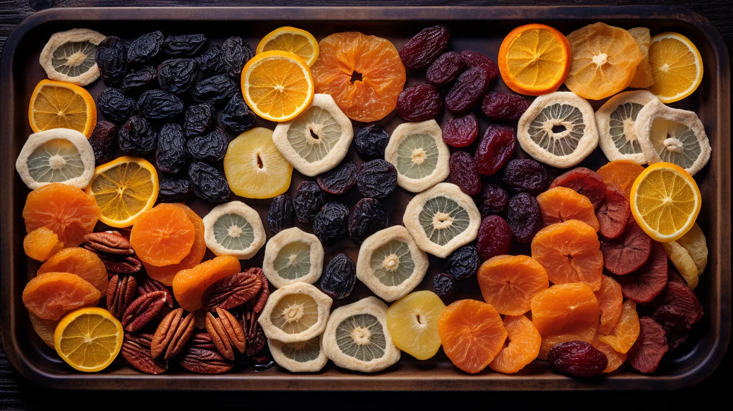 Getrocknete Früchte