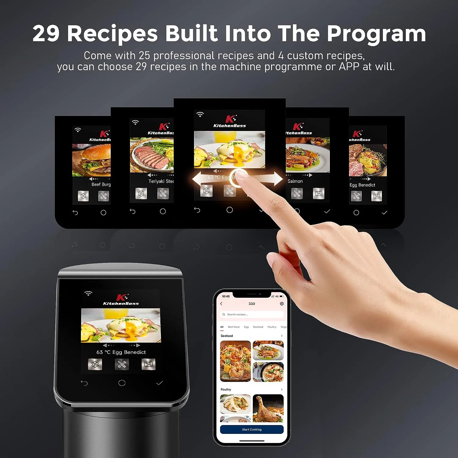 KitchenBoss G330 Sous Vide Stick