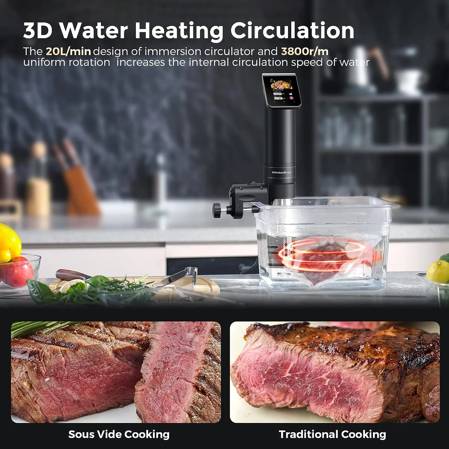 KitchenBoss G330 Sous Vide Stick