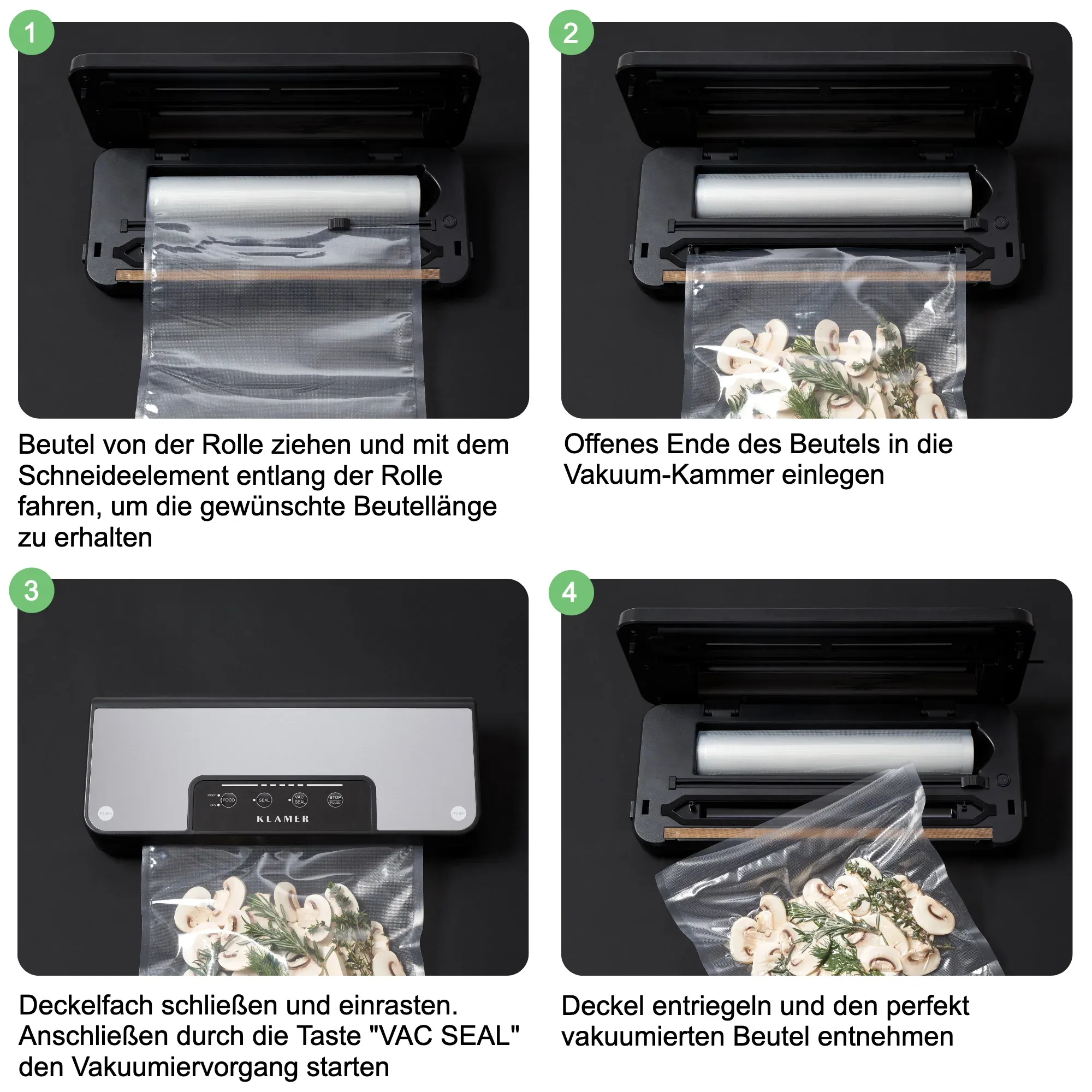 Klamer Vakuumierer Classic Pro 80