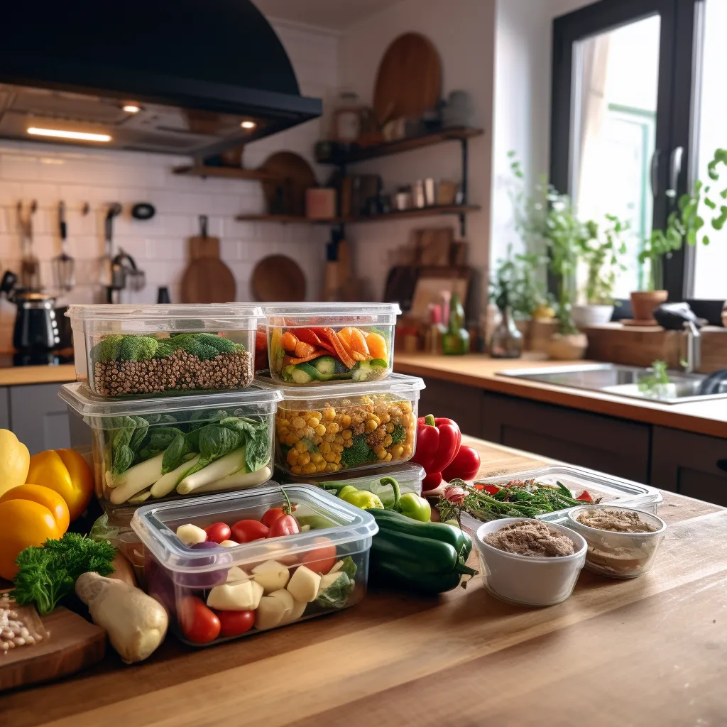 Vakuumbehälter in der Küche