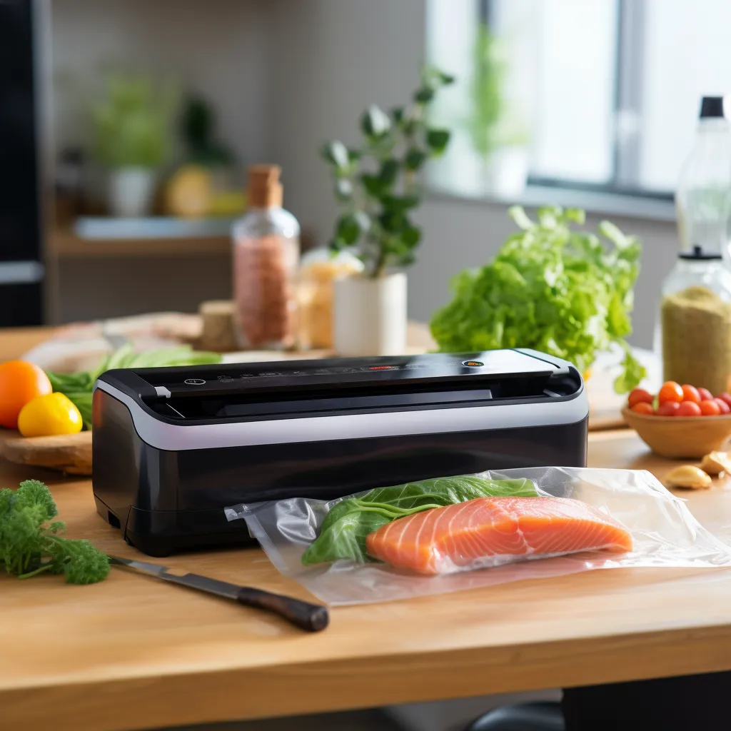 Vakuumierer in der Küche