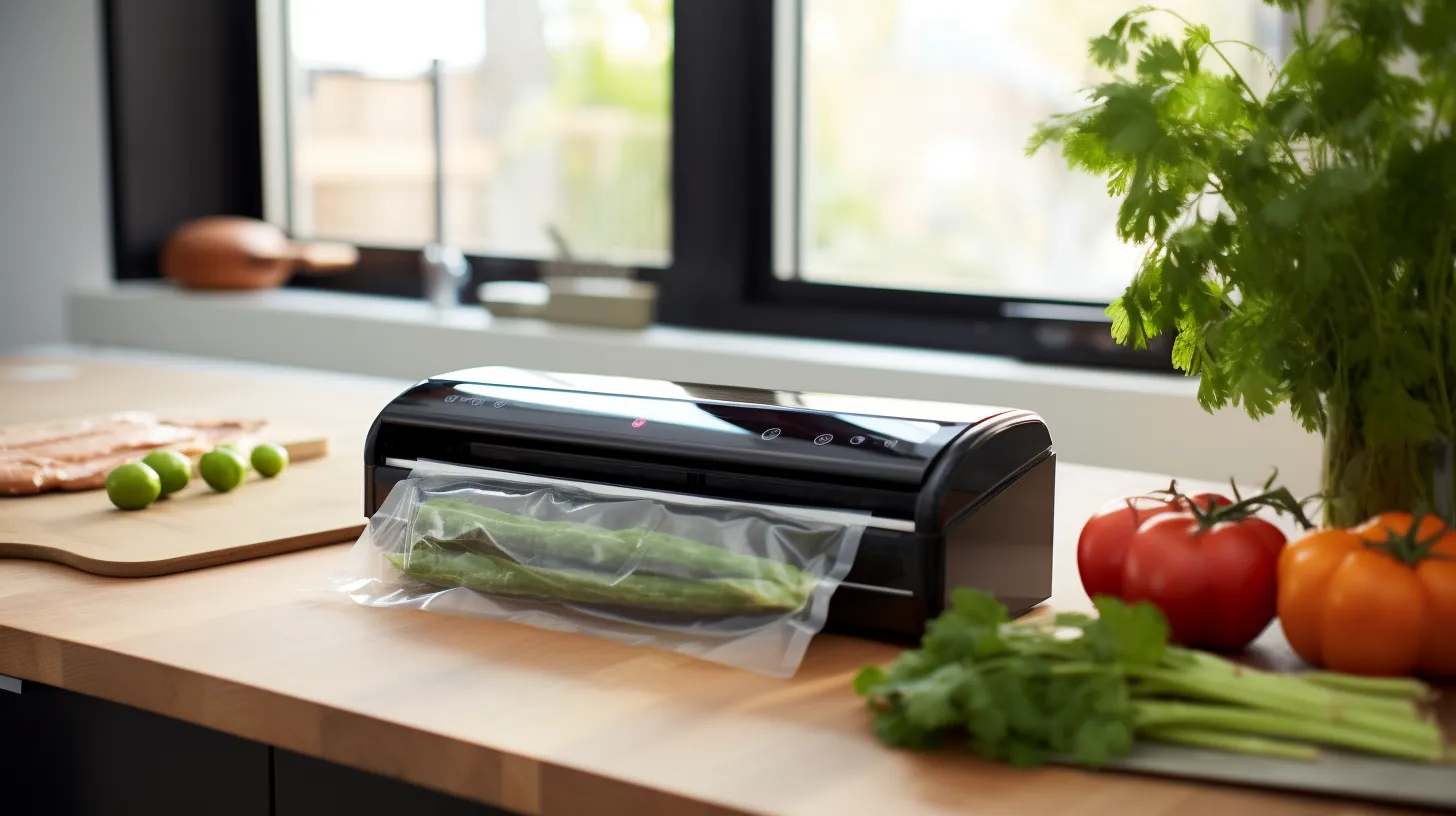 Vakuumierer in der Küche